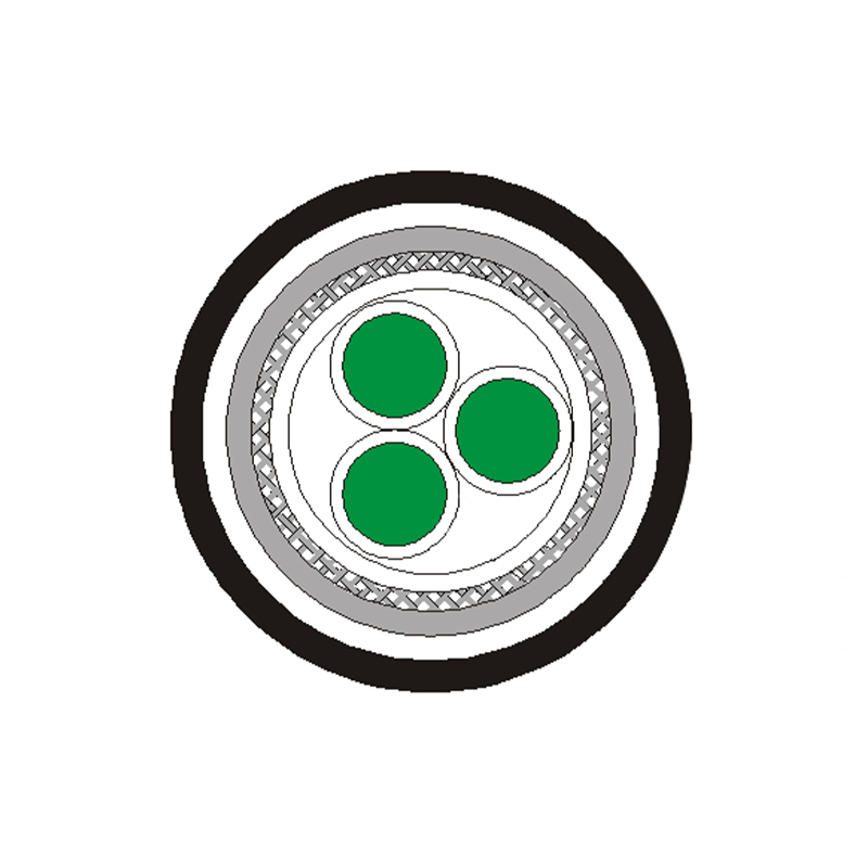 Hoge temperatuurbestendige besturingskabel Nominale spanning tot en met 0,6/1 kV