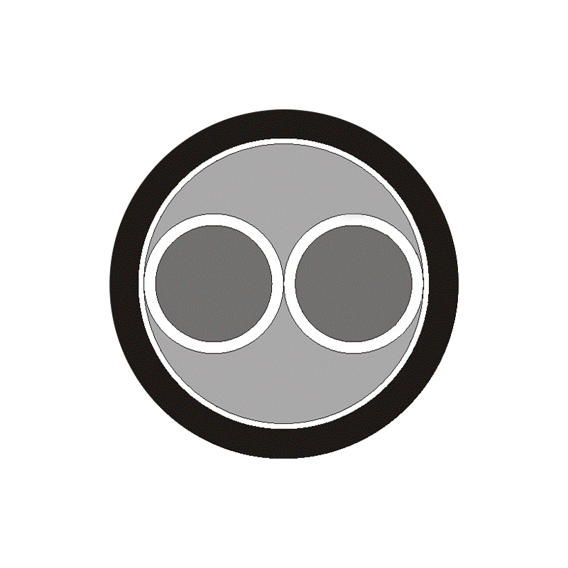 Kunststof geïsoleerde stuurkabel