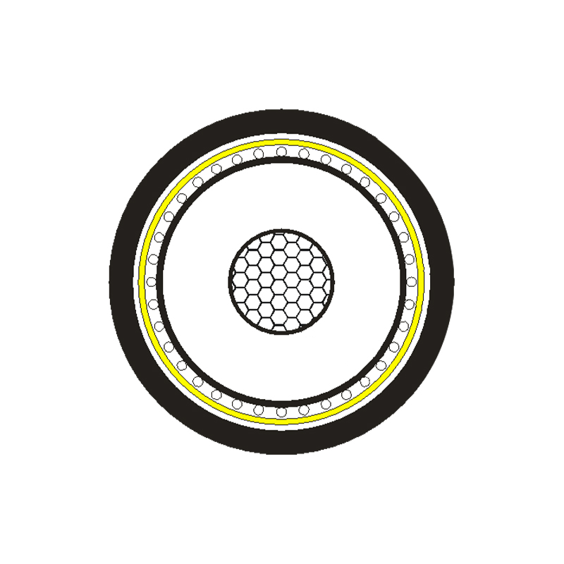 XLPE geïsoleerde voedingskabel voor nominale spanning 3,6/6kV -26/35kV